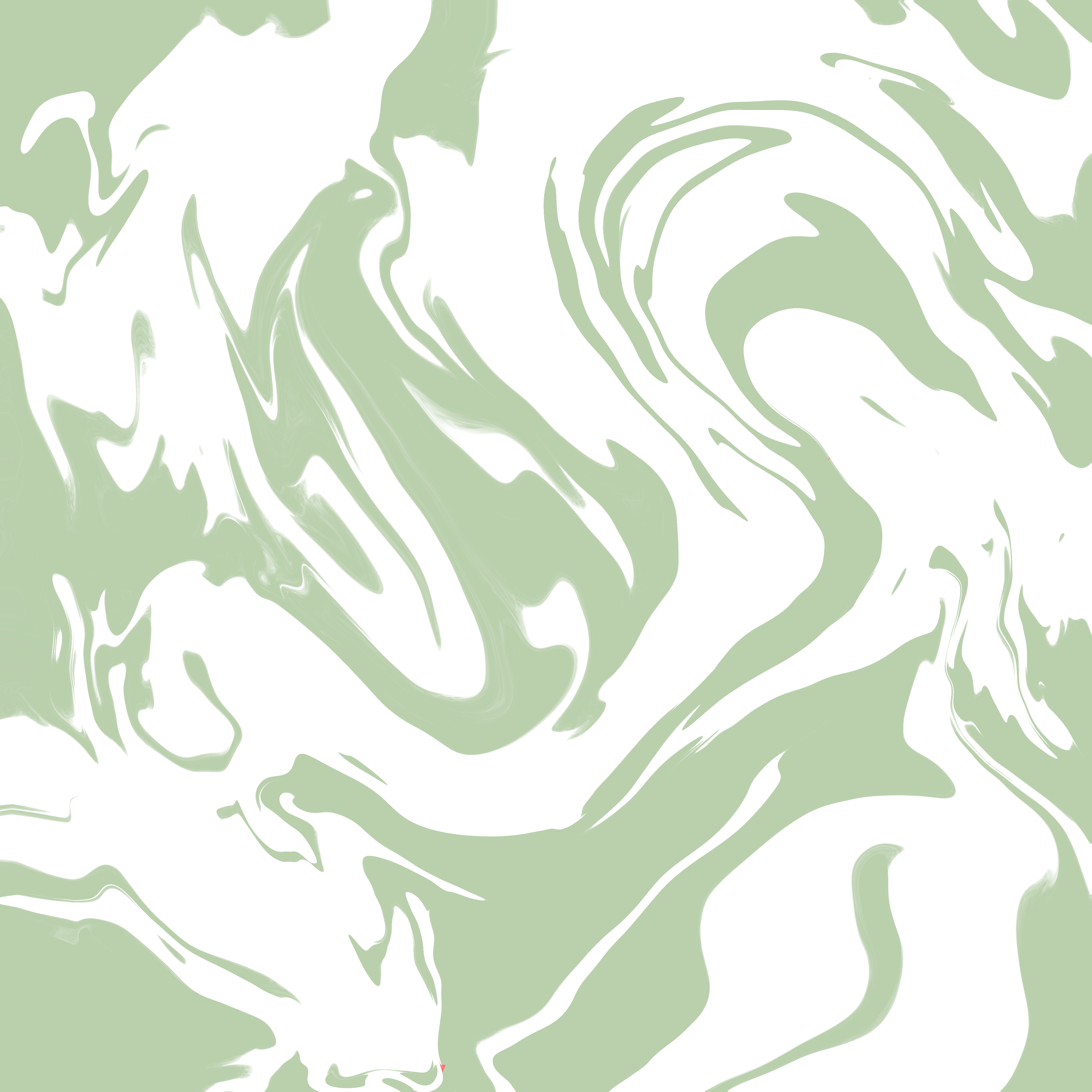 Abstract waves green background